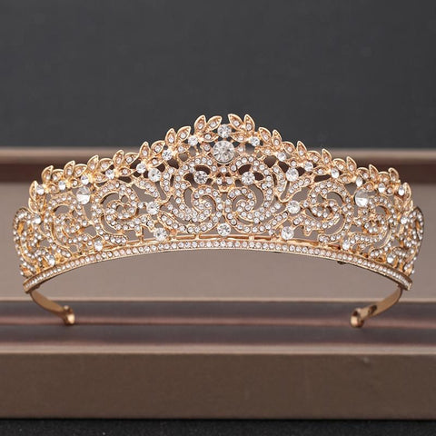 Wedding Crown Hair Jewelry Bridal Headpiece Hair Accessories -JW00461-Veeddydropshipping