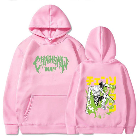 Chainsaw Man Hoodies Aki Hayakawa Winter Hooded Sweatshirts Long Sleeve-TB01319-Veeddydropshipping