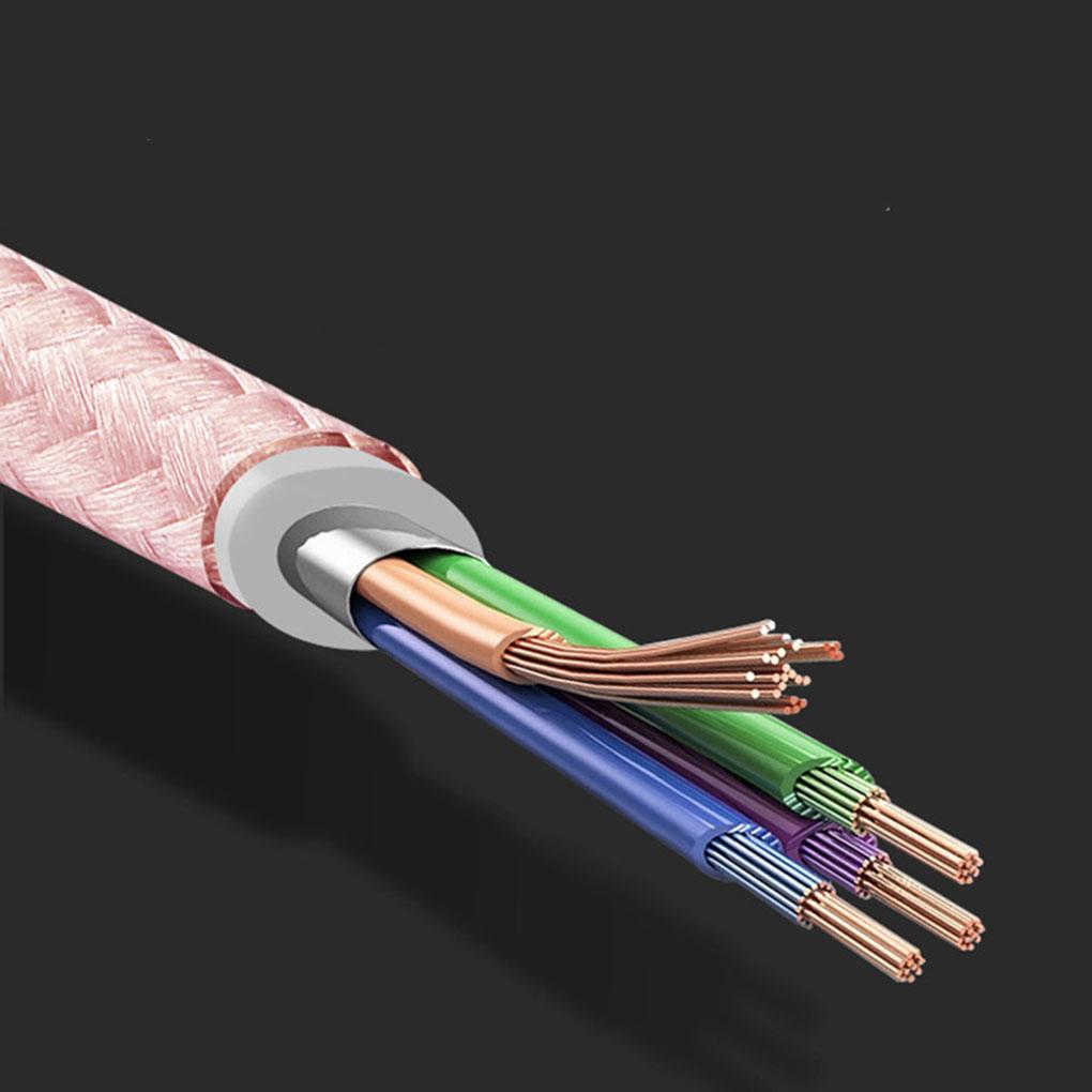 3 Meters Universal Type-C Woven Data Cable Type-C Data Line Charge Cable Phone-PA00429-Veeddydropshipping