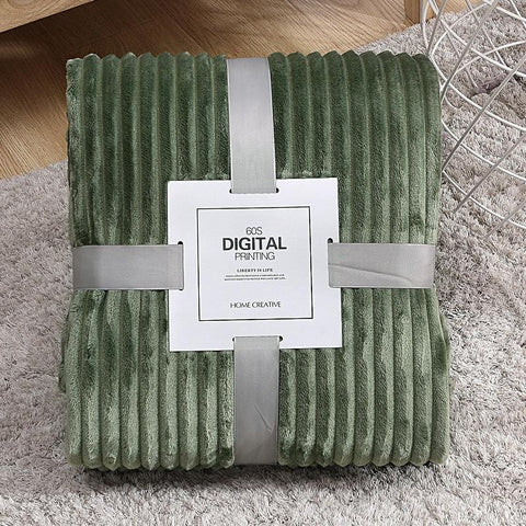 Warm Bed Cover Flannel Fleece Sofa Blankets-HA00445-Veeddydropshipping