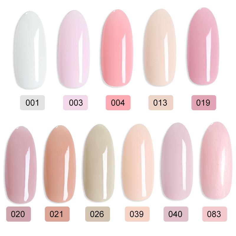 Nude Uv Builder Nail Gel for Extension Builder In a Bottle Self -BH00998-Veeddydropshipping
