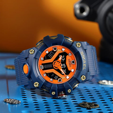 Sport Watch Dual Time Watch for MeN-JW00786-Veeddydropshipping