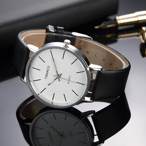 Simple Style Leather Watches Fashion Quartz Watch -JW01081-Veeddydropshipping