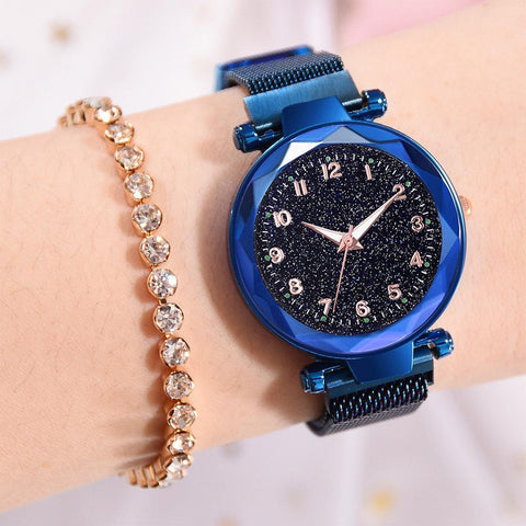 Luxury Women Watches Starry Sky Female Clock Quartz Wristwatch -JW01093-Veeddydropshipping