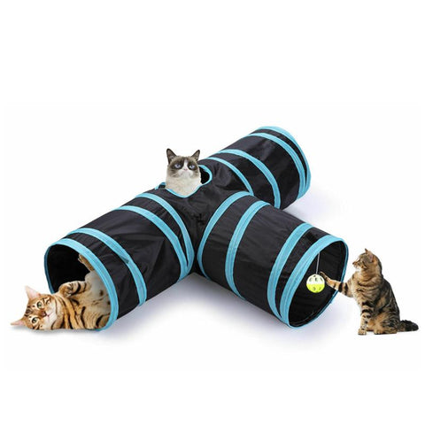 Cats Ringing Paper Runway Rolling Ground Chinchilla Toy-HA01388-Veeddydropshipping