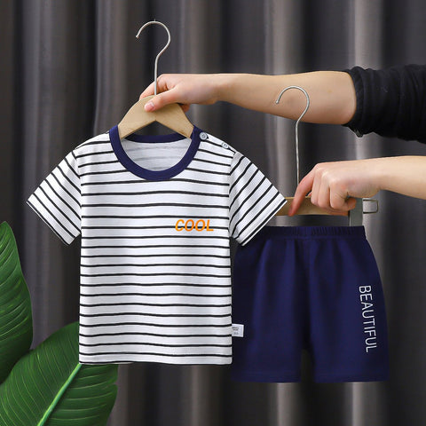 0-3year Baby Clothes set summer Boys Baby leisure Set-TB00317-Veeddydropshipping