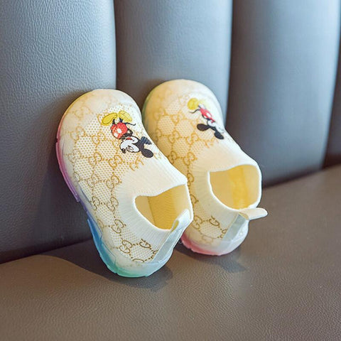 Cartoon Lovely Disney Bebe Items Shoes Fashion New Born Baby Sneakers-TB00736-Veeddydropshipping