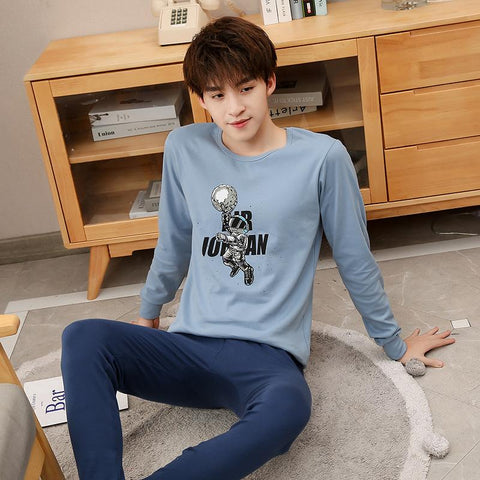 Big Boys Pajamas Winter Long Sleeved Children&#39;s Clothing Sleepwear-TB01061-Veeddydropshipping