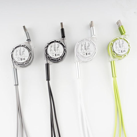 3 in 1 USB Cable For Lightning Type C Micro USB Fast Charging-PA00025-Veeddydropshipping