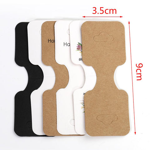 Kraft Paper Packing for Necklace Jewelry Display Cards -JW01669-Veeddydropshipping