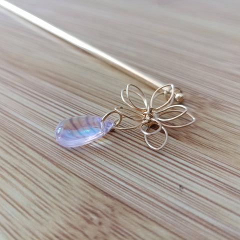 Traditional Crystal Butterfly Hair Stick Jewelry for Women -JW00528-Veeddydropshipping