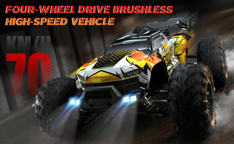 DAUBB Remote Control Car,80KMH 1:16 Scale Fast RC Truck for Adults Kids-TB01455-Veeddydropshipping