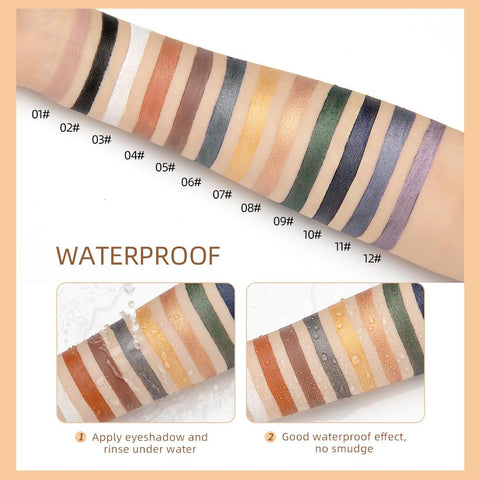 Highlighter Eyeshadow Pencil Waterproof Glitter Matte-BH00620-Veeddydropshipping