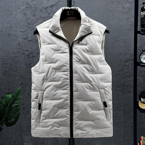 Autumn Warm Sleeveless Jackets Male Winter Casual-Veeddydropshipping