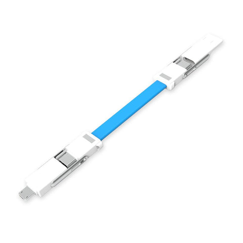 4 in 1 Charging Cable-Ultra Portable Charging/Keychain Cable -CE01126-Veeddydropshipping