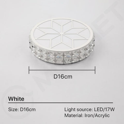 Crystal Ceiling-lamp LED  Glass Chandelier-TI00277-Veeddydropshipping