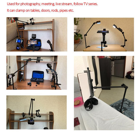 23 Inch Articulating Magic Arm Wall Mount Super Clamp Holder Stand-CE00449-Veeddydropshipping