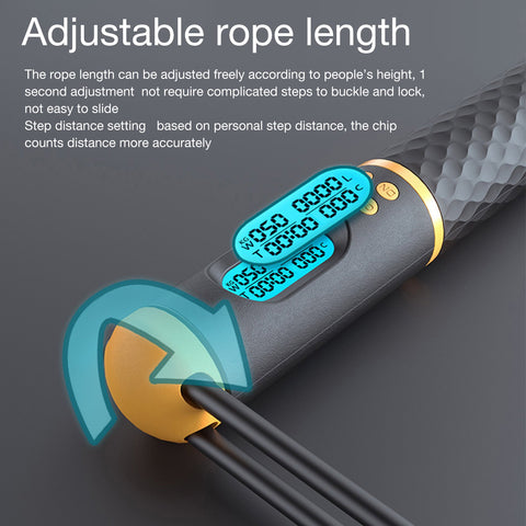 Xiaomi Digital Counting Wireles Jump Rope Cordless Skipping Rope Speed -CE00596-Veeddydropshipping