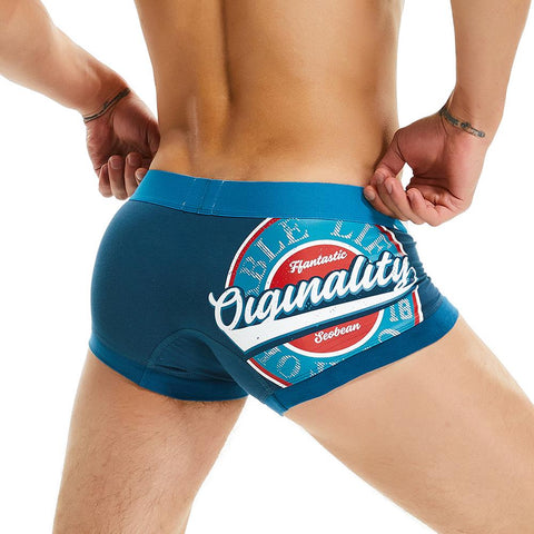 Tracksuit U Bag Boxers Underwear Low-rise Boxer Pyjama-MF01445-Veeddydropshipping