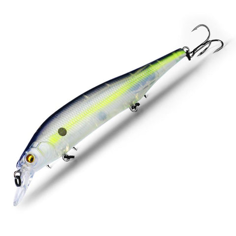 115mm 15g 1.2m SP Tungsten weight system Top fishing lures minnow crank wobbler -OS00344-Veeddydropshipping