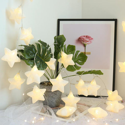 LED String Fairy Lights Garland Patio Crack Star Lamp Chain Christmas-TI00925-Veeddydropshipping