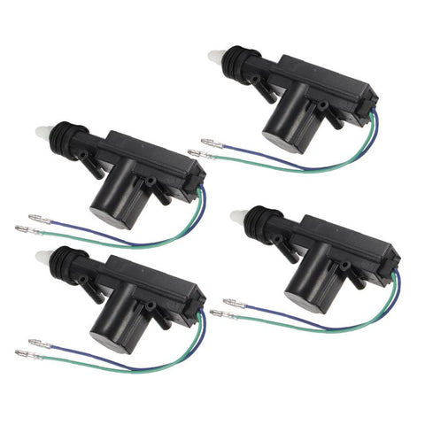 4Pcs 12V 2 Wire Car Door Power Central Lock  Actuator Auto-AM00595-Veeddydropshipping