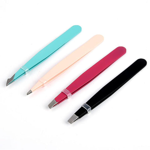 Eyebrow Tweezer Hairs Puller Stainless Steel Makeup-BH00765-Veeddydropshipping