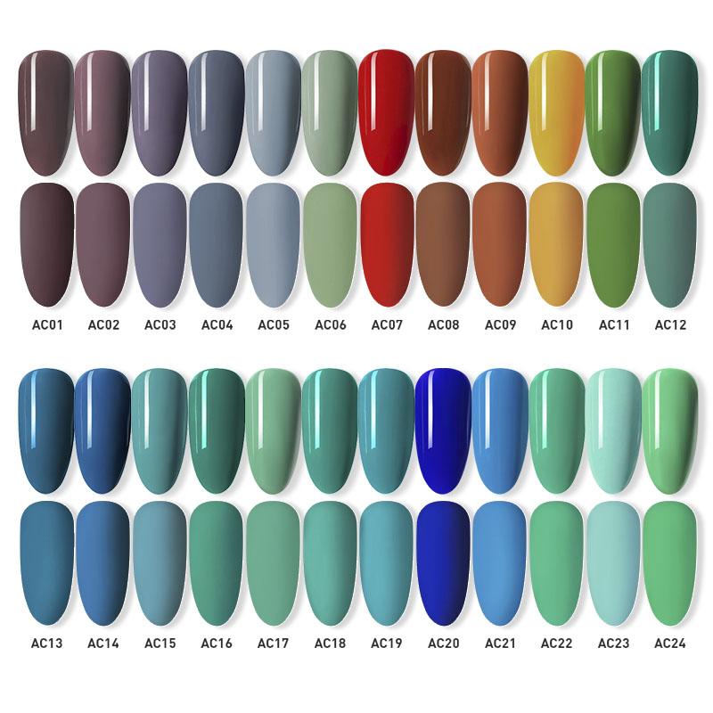 Gel Nail Polish Colors Professional UV LED Salon Nails Art-BH00994-Veeddydropshipping