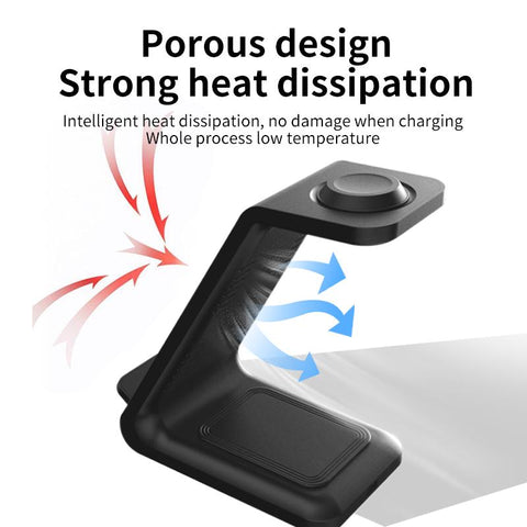 100W 3 in 1 Wireless Charger Stand  Fast Charging Dock Station for iPhone 14-PA01043-Veeddydropshipping