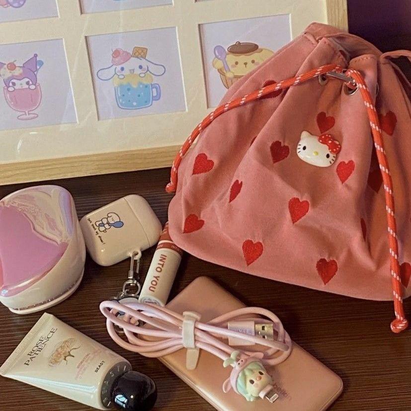 Portable Shoulder Crossbody Bucket Bag Mini Tote Bag-TB00073-Veeddydropshipping