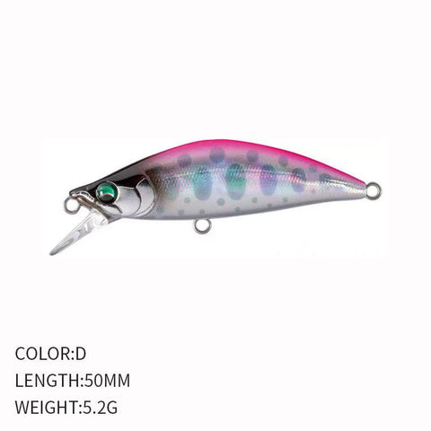 1pcs Fishing 5cm 5.2g Swimbaits Bass Big Fish Crankbaits Fishing Lure Floating Wobblers -OS00392-Veeddydropshipping
