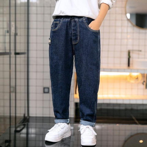 Boys Casual Jeans Spring Autumn Denim Pants 2023 New Fashion-TB01297-Veeddydropshipping