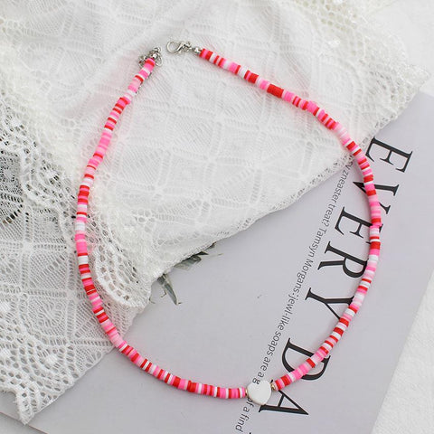 Natural Shell Beads Necklace Korean  Female Jewelry-JW01247-Veeddydropshipping