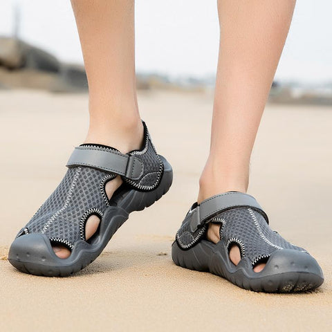 Summer Men Sneakers shoes  Plastic Men Casual shoes Summer-BS01469-Veeddydropshipping