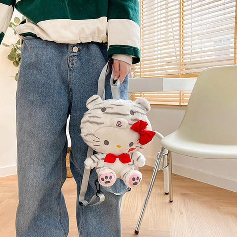 Kawaii Plush Sanrio Backpack Kitty Backpacks for Girls-TB00079-Veeddydropshipping