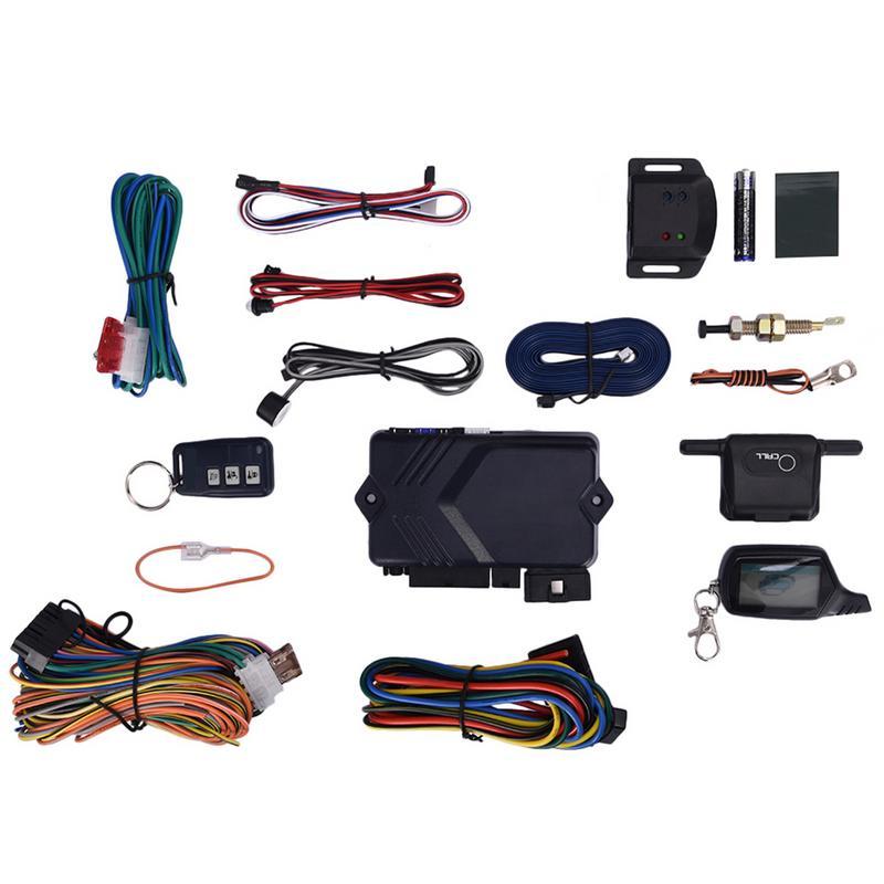 B9 Car Anti-Theft Alarm System Car Alarm System Pager Display Auto-AM00592-Veeddydropshipping