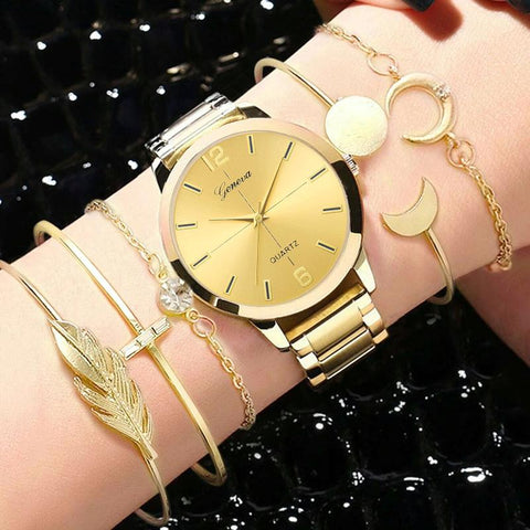 6/5/3PCS Luxury Women Watches Set Bracelet Wristwatches-JW01085-Veeddydropshipping