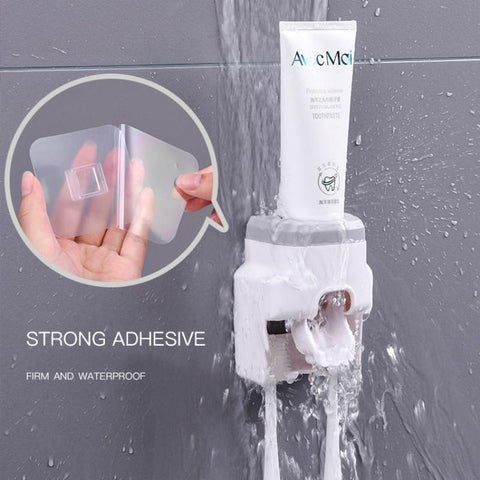 Toothbrush Holder Set Toothpaste Dispenser-HA01022-Veeddydropshipping