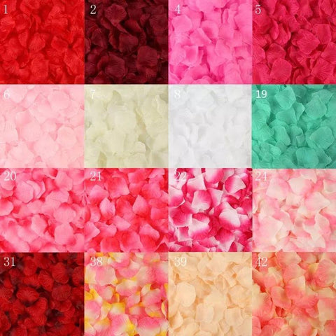 Petal Artificial Romantic Silk Rose Leaves-HA00643-Veeddydropshipping