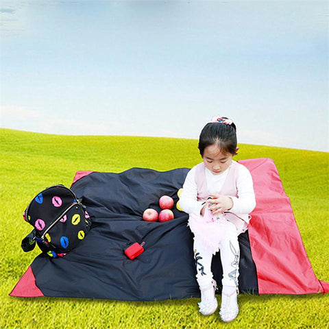 Outdoor Blanket for Picnic Waterproof Dampproof Beach Blanket-OS01308-Veeddydropshipping