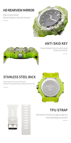 Watch for Man Waterproof Sports Display Wristwatch -JW00814-Veeddydropshipping