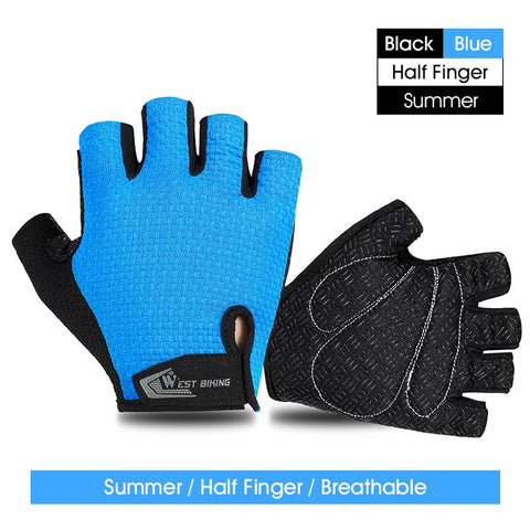 Dropship Cycling Gloves Anti Slip Outdoor Sports MTB Bike Gloves Windproof Hiking-OS01194-Veeddydropshipping
