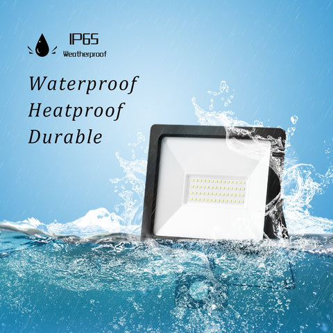 50w! Led Motion Sensor Floodlight Induction Style Ip65 Cold-TI00894-Veeddydropshipping