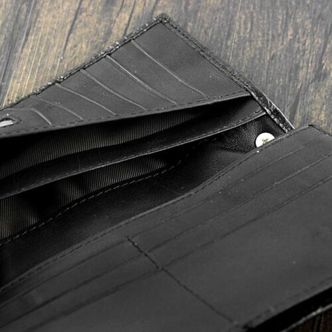 Biker Leather Wallet Purse With-MF00723-Veeddydropshipping