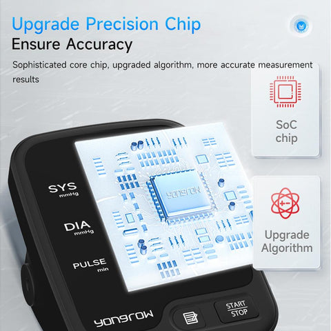 Portable Digital Upper Arm Blood Pressure Monitor-BH00798-Veeddydropshipping