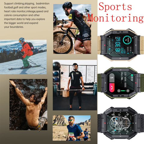 Smart Watch Men Bluetooth Call Fitness For Android IOS Phone-JW00843-Veeddydropshipping