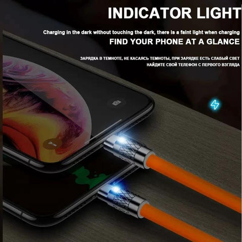 2 IN 1 66W Fast Charging USB To iOS Cable For iPhone 14 Xiaomi Huawei-PA00405-Veeddydropshipping