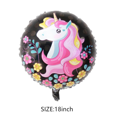 Cartoon Pegasus Shaped Unicorn Inflatable Foil Balloon-HA01863-Veeddydropshipping
