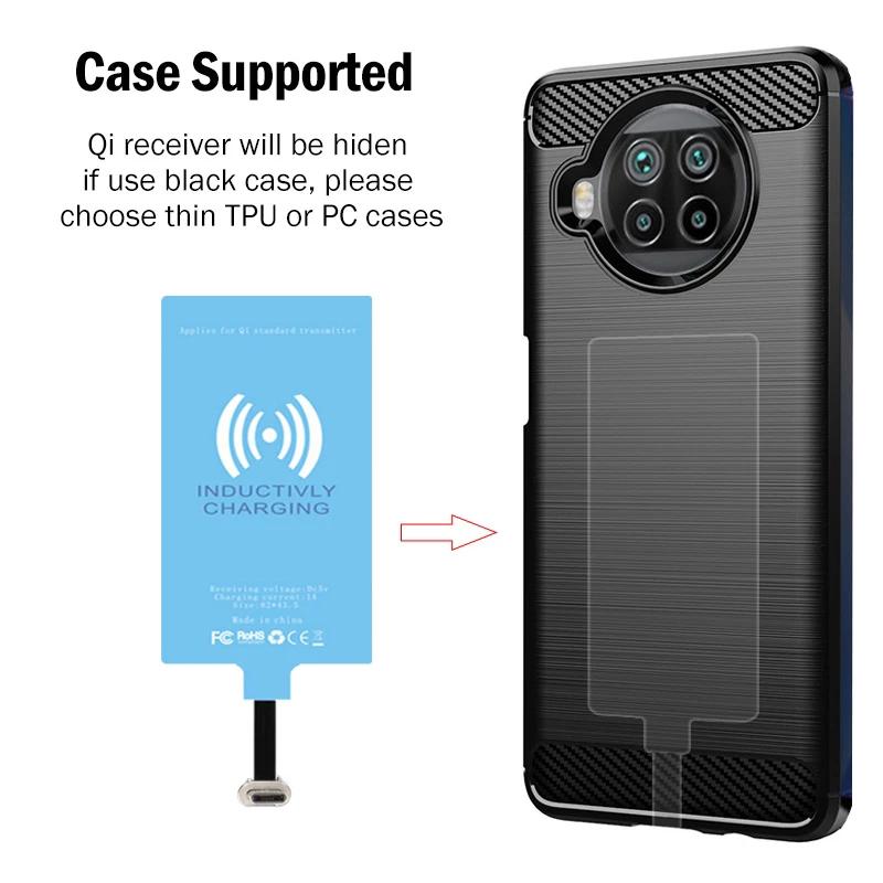 Wireless Charging Receiver +USB Type-C Adapter-Veeddydropshipping