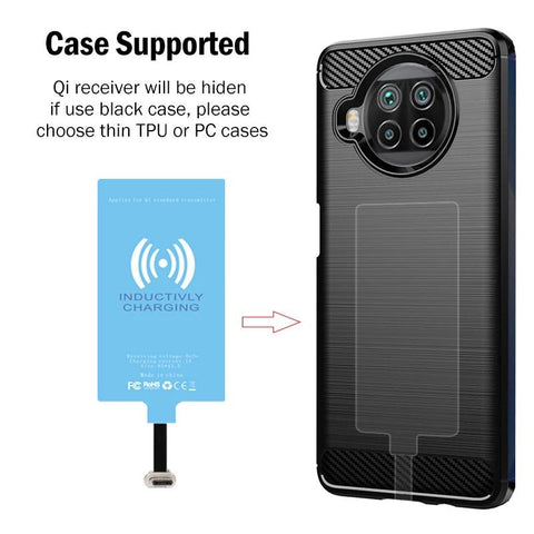 Wireless Charging Receiver +USB Type-C Adapter-Veeddydropshipping